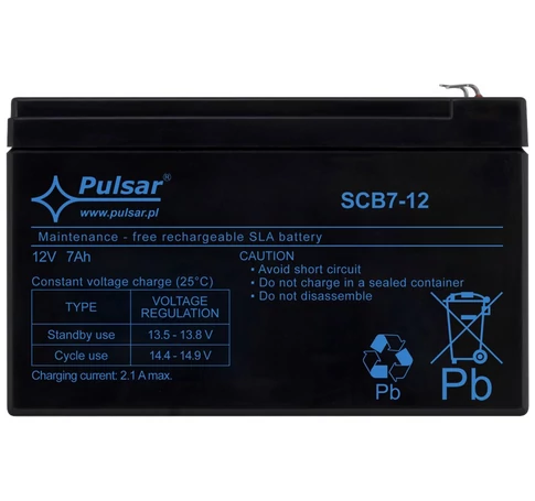SCB7-12 Battery 7Ah/12V SCB