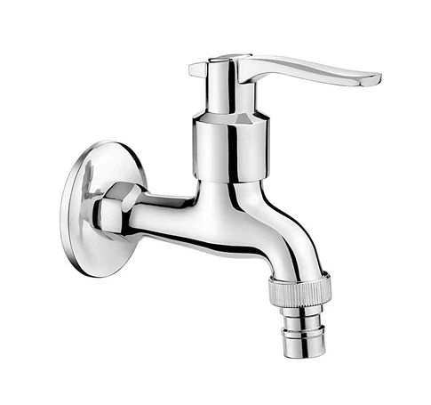 Wall-mounted washbasin mixer for cold or mixed water
