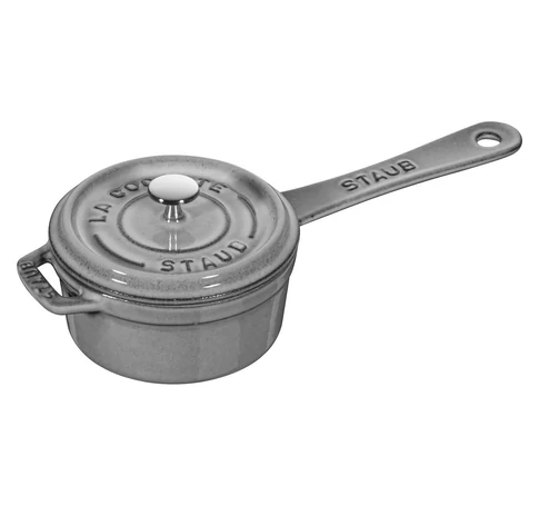 Staub Mini Cast Iron Casserole - 250 ml, Graphite