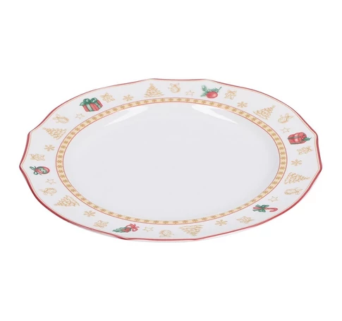 LA PORCELLANA BIANCA CHRISTMAS EDITION Cake stand 31 cm