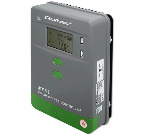 Qoltec Solar Charge Controller MPPT Temp Sensor