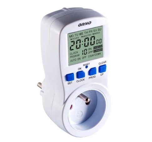 ORNO ELECTRONIC TIME PROGRAMMER &&