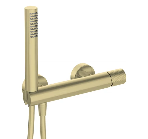 Shower faucet with shower set