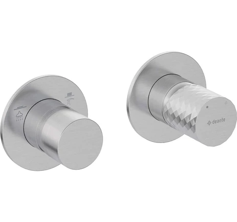 Shower faucet with spray switch - horizontal