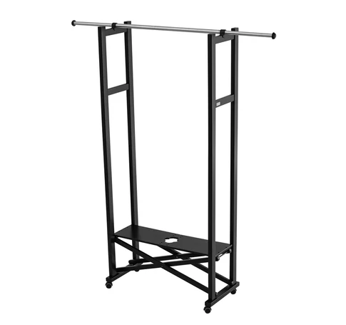ARREDAMENTI ELIOS Clothes rack - 37 x 78 cm, Black
