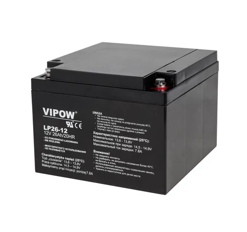 Gel Battery VIPOW 12V 26Ah