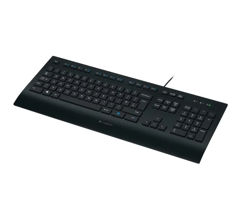 Logitech K280e - tastatur - tysk - sor