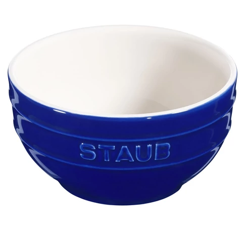 STAUB SERVING Bowl round 14 cm, blue