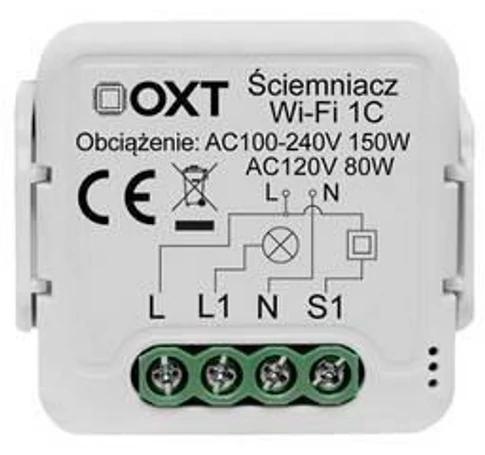 OXT mini dimmer module 1 circuit WiFi TUYA