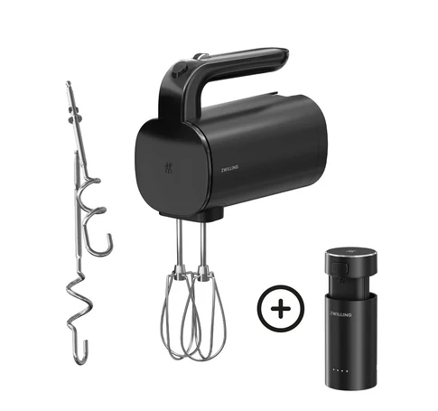 Starter set: hand mixer + battery black