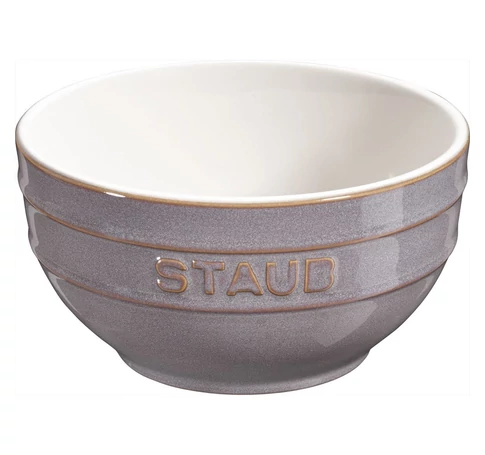 STAUB SERVING Bowl round 12 cm, antique grey