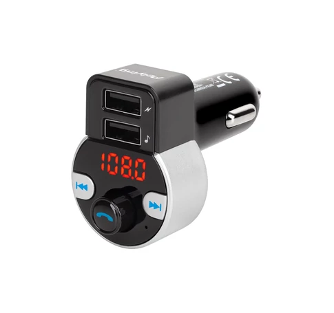 Car transmitter with Bluetooth function (2 USB sockets)