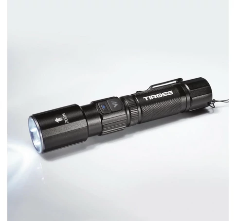 TIROSS LED FLASHLIGHT 1000 lm RECHARGEABLE TS1890