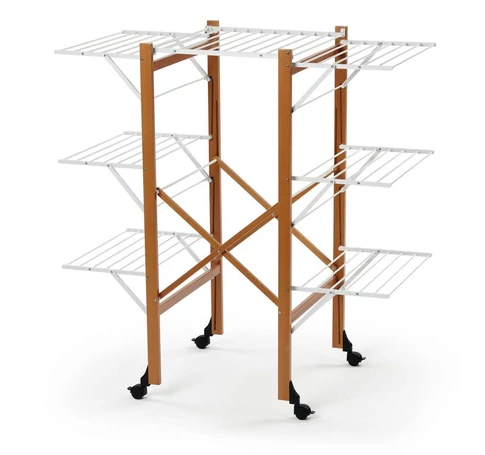 ARREDAMENTI AQUILONE Drying rack - 132 x 67 cm, Brown