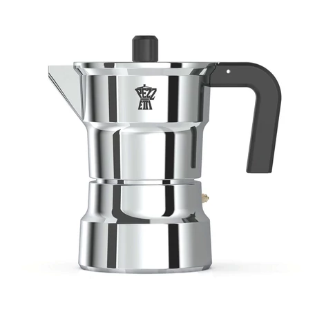 PEZZETTI SOLIDEXPRESS Aluminium Coffee Maker (3 cups) - Silver