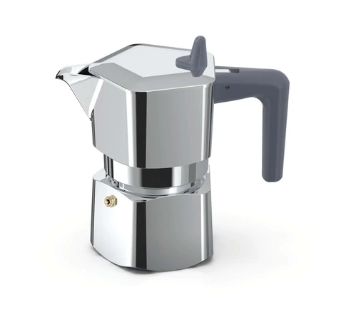 PEZZETTI PENTAEXPRESS Aluminium Coffee Maker (1 Cup) - Silver