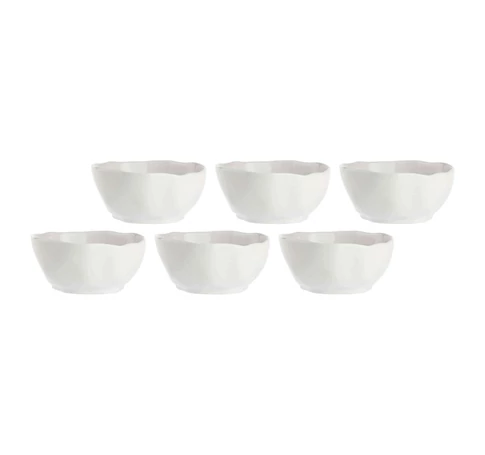 LA PORCELLANA BIANCA LUNIA Set of 6 bowls 15 cm