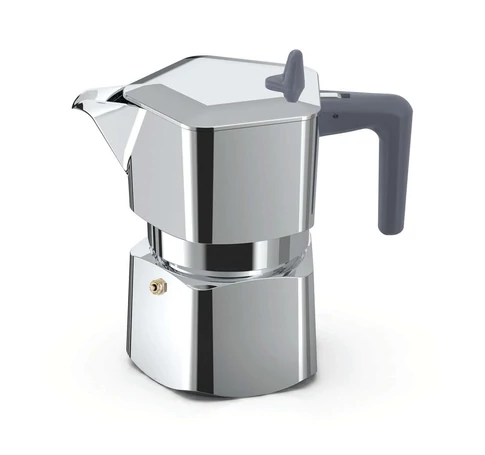 PEZZETTI PENTAEXPRESS Aluminium Coffee Maker (3 cups) - Silver