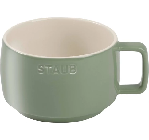 STAUB SERVING Ceramic mug - Eucalyptus, 500 ml