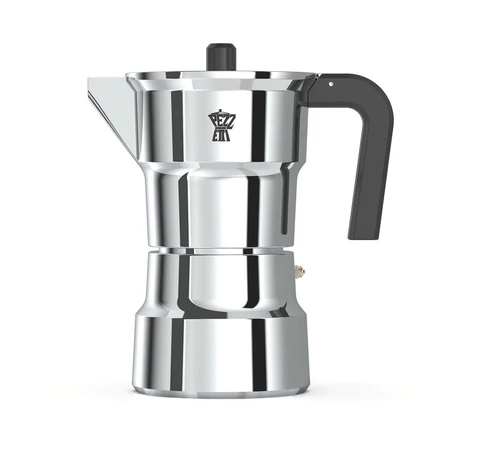 PEZZETTI SOLIDEXPRESS Aluminium Coffee Maker (6 cups) - Silver