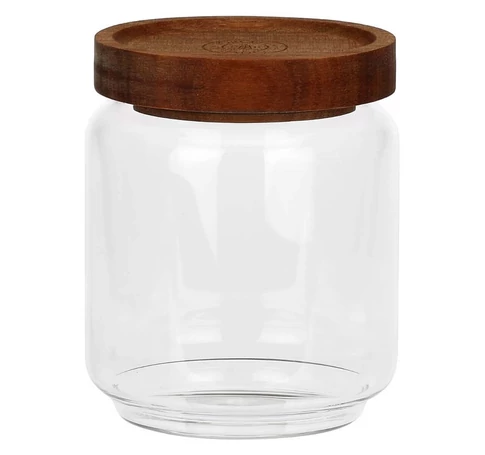 LA PORCELLANA BIANCA LIBECCIO Glass jar 400 ml