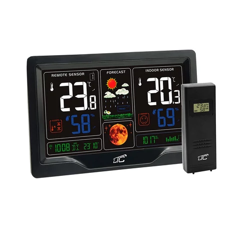 Weather station with color high black LXSTP09C