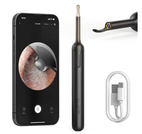 Bebird X0 Black | Otoscope with Ear Cleaning Camera | 1080p