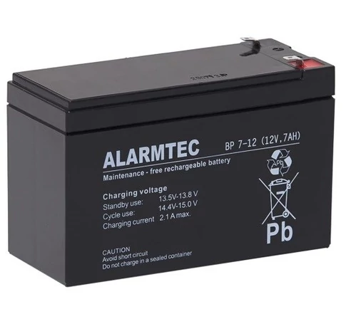 AGM ALARMTEC BP Series Battery 12V 7Ah