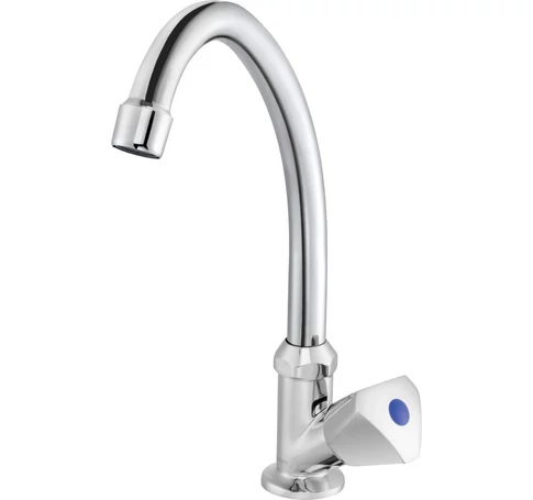 Basin mixer for cold or mixed water