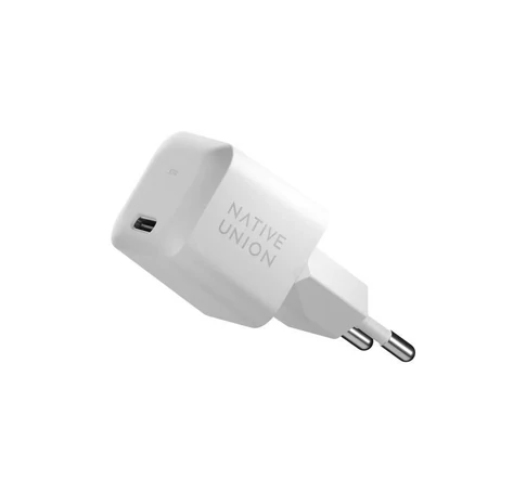 Native Union Fast Gan Charger 30W. White.