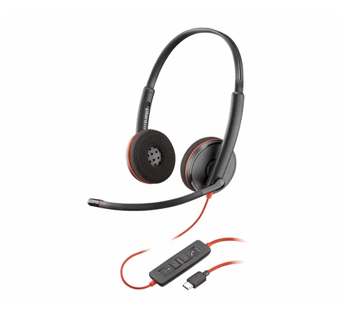 HP Poly Blackwire 3220 kabelgebunden USB-A/C schwarz