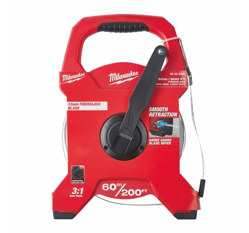 MILWAUKEE TAPE MEASURE FIBER 60m /200ft