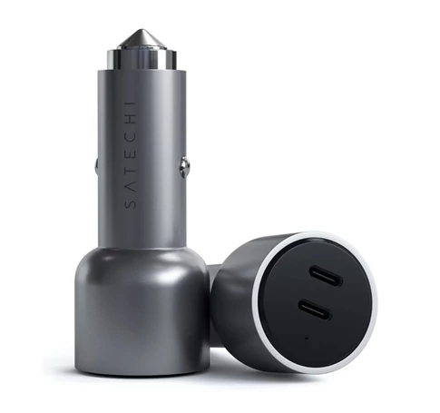 Satechi Car Charger - 40W - 2 USB-C ports - Alumin