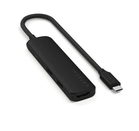 Satechi 4-in-1 USB-C Slim Multiport Adapter 4K