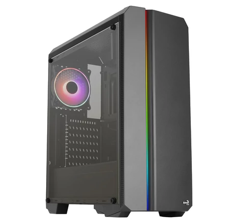 Aerocool Genesis ARGB V2 Midi-Tower - black