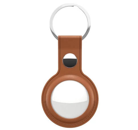 Leather AirTag holder, set of 2