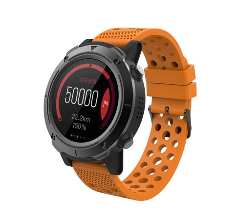 BT Smartwatch Denver SW-510 GPS Black with Orange Strap