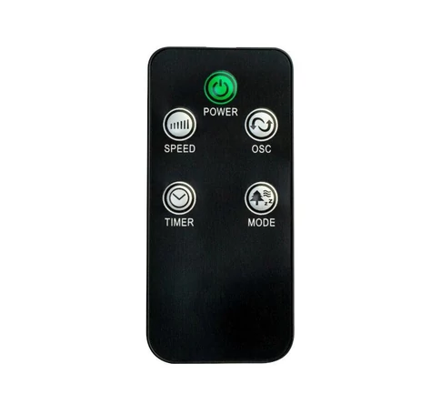 VOLTENO FLOOR FAN BLACK+ REMOTE CONTROL+DISPLAY 40cm