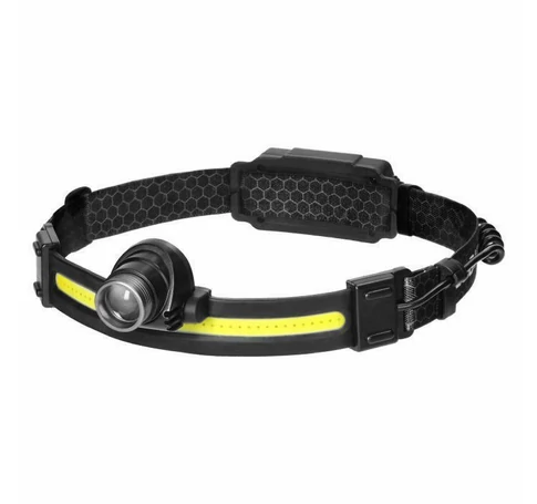 ORNO LED HEADLAMP COB 3W + LED CREE 10W AKUM. 1200mAh ...