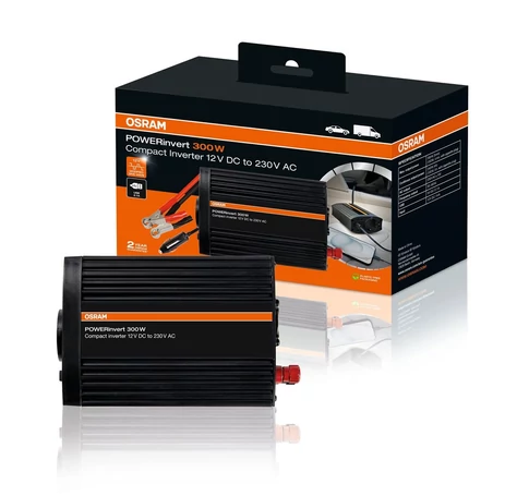 Inverter OEINVU300, 300W, input: 12V, output: 230V