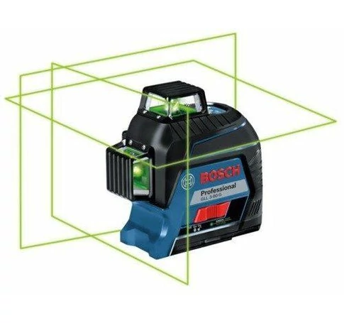 BOSCH. SURFACE LASER GLL 3-80 G GREEN CASE