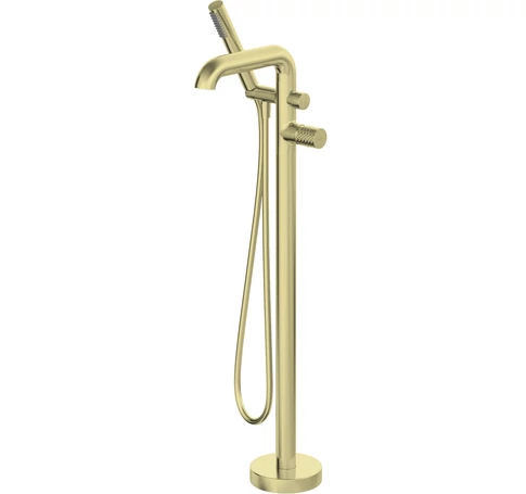 Freestanding bath tap with shower set