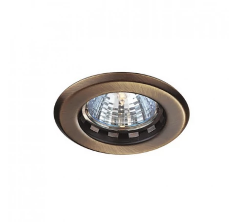 FGL Standart MR16 süllyesztett lámpa fésült acél 12V GU5,3 50W