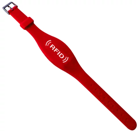 S. AM Wristband No.7 125 kHz piros