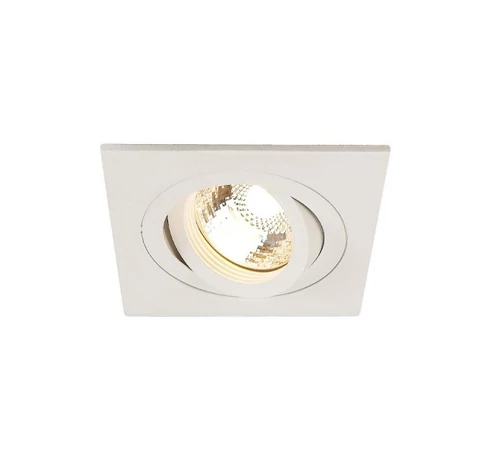NEW TRIA SQ I MR16 süllyesztett lámpa matt fehér 12V GU5,3 50W