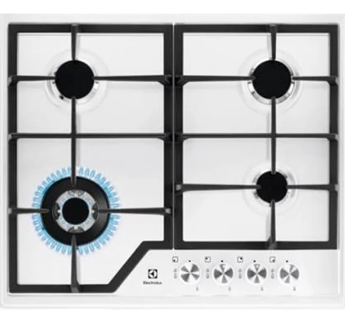 Electrolux EGS6436WW White Built-in Gas 4 zone(s)