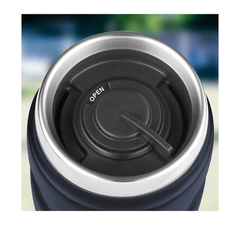 THERMOS 470 ml waterproof thermos mug - metallic grey