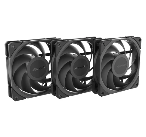 Alpenföhn® JetStream Triple - black fan, 3 pieces