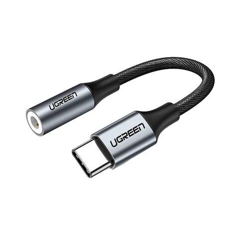 USB-C audio adapter a 3,5 mm-es mini jack UGREEN csatlakozóhoz