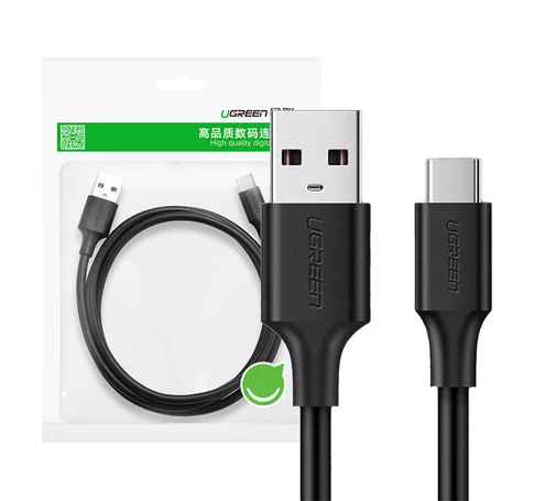 UGREEN USB-USB-C kábel 0,25m (fekete)